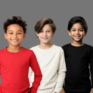 Pack Of 3 Unisex round neck top (C91 interlock) D1