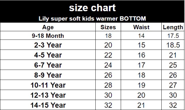 Kids super soft warmer trouser - Image 2
