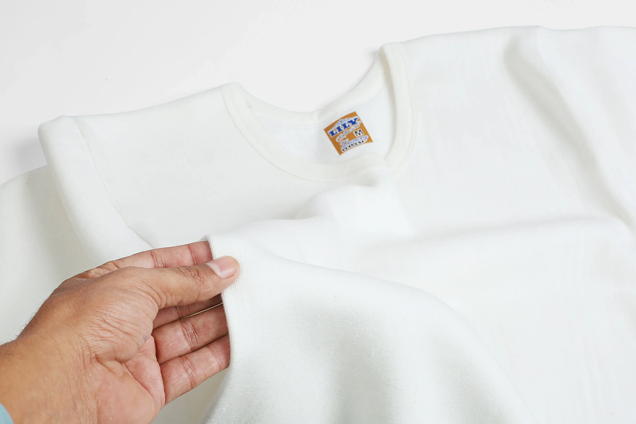 Men's luxury velvet warmer top full sleeve (Foamy) - Image 2