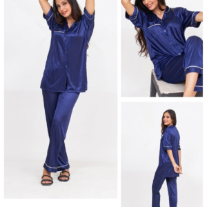 2pes (shirt+pajama) polyster jersey soft fabric