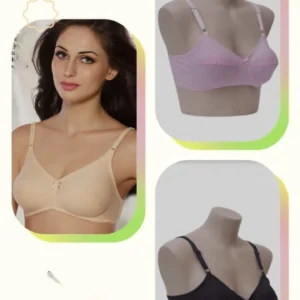 Roses Luxury Bra – Soft Cotton Jersey, Comfortable & Elegant Support