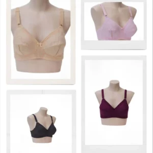 Women’s Luxury Rose-Embroidered Bra – Premium Comfort & Style