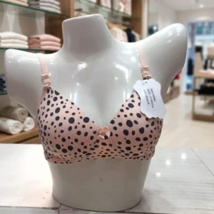 Tulip Premium Light Padded Polka Dot Bra – Stylish & Comfortable Daily Wear