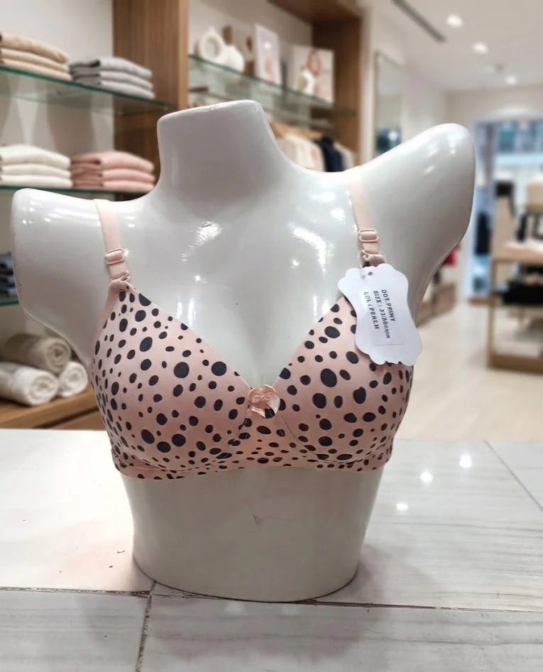 Tulip Premium Light Padded Polka Dot Bra – Stylish & Comfortable Daily Wear