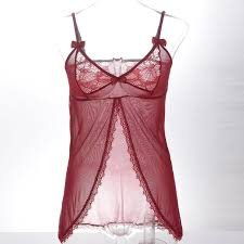 Luxury Lace Sheer Short Babydoll Lingerie Set – Premium Black Nightwear for Women - Image 2